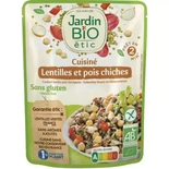 Jardin BIO Organic Cooked Lentils and Chickpeas Gluten Free 250g