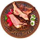 Ukrainian Hot Smoked Pork Ribs 600g