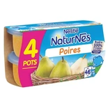 Nestle Naturnes Pear 4x130g from 4 months