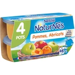 Nestle Naturnes Apple & Apricot 4x130g from 4 months