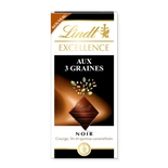 Lindt Excellence Dark with 3 Seeds 100g