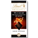 Lindt Excellence Dark sliced blood Orange 100g