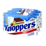 Knoppers Milk and Hazelnut Filled Wafer 3x25g