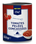 Peeled chopped tomatoes 800g tin Pack of 6 800g