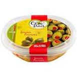 Croc'Frais Green olives filled with peppers 200g