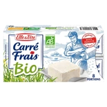 Elle & Vire Le Carre Frais Organic cheeses 8x25g
