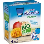 Nestle Naturnes Mango Organic Pouch from 8 months 4x90g