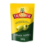 Tramier Pitted green olives 100g