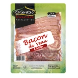 Oriental Viandes halal sliced ​​veal bacon for grilling 300g