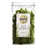 Biona Spelt Spinach Artisan Tagliatelle - Rolled Organic 250g