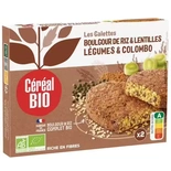 Cereal Galettes with Bulgur Lentils Rice Vegetables Colombo Organic 200g
