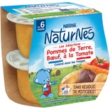 Nestle Naturnes Potatoes, Tomatoes & Beef 2x200g from 6 months