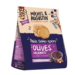 Michel et Augustin Mini Savoury Cookies with Kalamata Olives Almond Pieces 90g