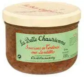 La Belle Chaurienne Toulouse's Sausages with lentils 380g