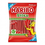 Haribo Stixx Strawberry Candies 160g