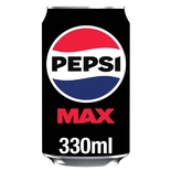 Pepsi Max No Sugar Cola Can 330ml