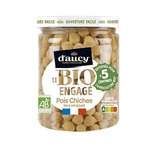 D'aucy Organic Chick Peas 340g