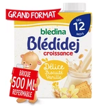 Bledina Bledidej Delice Vanilla Biscuit flavor from 12 months 500ml
