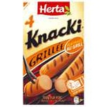 Herta Knacki grilled sausages x4 280g