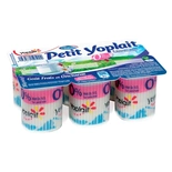 Yoplait Little plain yoplait yogurts 0% FAT 6x60g