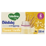Bledina Bledidej Vanilla flavor 4x250ml from 6 months