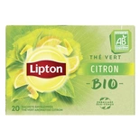 Lipton Green tea lemon x 20 sachets Organic 39g