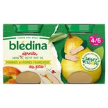 Bledina My 1st Little pot Apple Pear 2x130g from 4 months