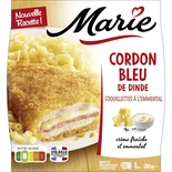 Marie Turkey Cordon bleu & coquilletes with emmental cheese 280g