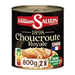 William Saurin Royal white wine Sauerkraut 800g