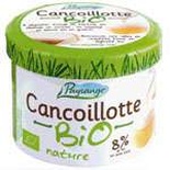 Plain Cancoillotte cheese ORGANIC 180g