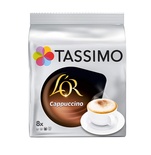 Tassimo L'Or Cappucino pads x8 + 8 milk 128g