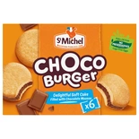 St Michel Choco Burger x6 180g