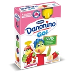 Danone Gervais Danonino to drink Strawberry & Banana 4x70g