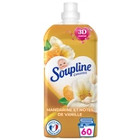Soupline fabric softener concentrated Mandarine and touch of Vanilla 1.28L