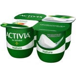 Danone Activia Plain yogurts 4x125g