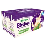 Bledina Blediner Milk with green vegetables 4x250ml from 6 months