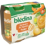 Bledina Pot Vegetables Jardiniere Chicken 2x200g from 8 months