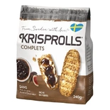 Krisprolls Swedish whole wheat crusty breads 240g