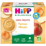 Hipp Apple & Apricot Organic 4x100g from 4 months