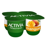 Danone Activia Fruits Mango 4x125g
