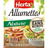 Herta Plain lardons Allumettes Nitrite free (2x75g)