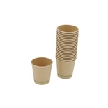 Disposable cup brown kraft (x50)