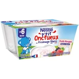 Nestle P'tit Onctueux Red Fruits cottage cheese 4x100g from 6 months