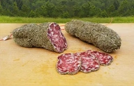 Dry cured herb sausage (Saucisson)
