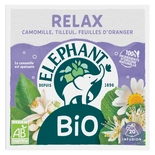 Elephant infusion Organic Tilleul Camomille x 25 sachets 26g