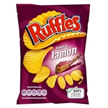 Ruffles Jamon Flavour Potato Crisps 150g