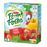 Materne Apple & Strawberry pouches 4x90g