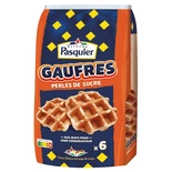 Pasquier Brioche Sugar Pearl Waffles x6 240g