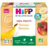 Hipp Petit pot Organic Apple & Banana from 4 months 4x100g