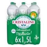 Sparkling Cristaline natural water 6x1.5L